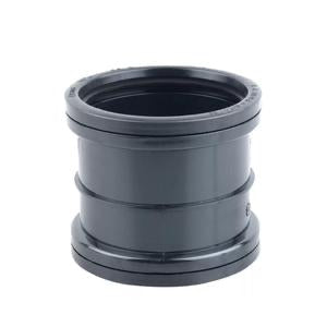Wavin Soil D/S Repair Coupler 110mm Black | 4SRC