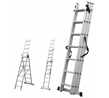 Protool 3-Section Extending 4.2m Ladder | 5006-98