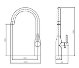 Eli Single Lever Kitchen Sink Mixer