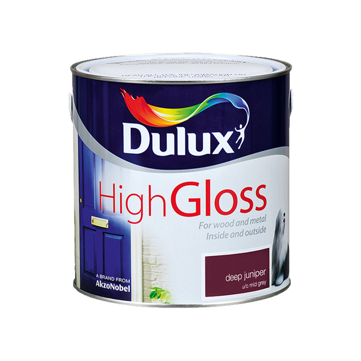 Dulux High Gloss Deep Juniper 2.5L | 5123695