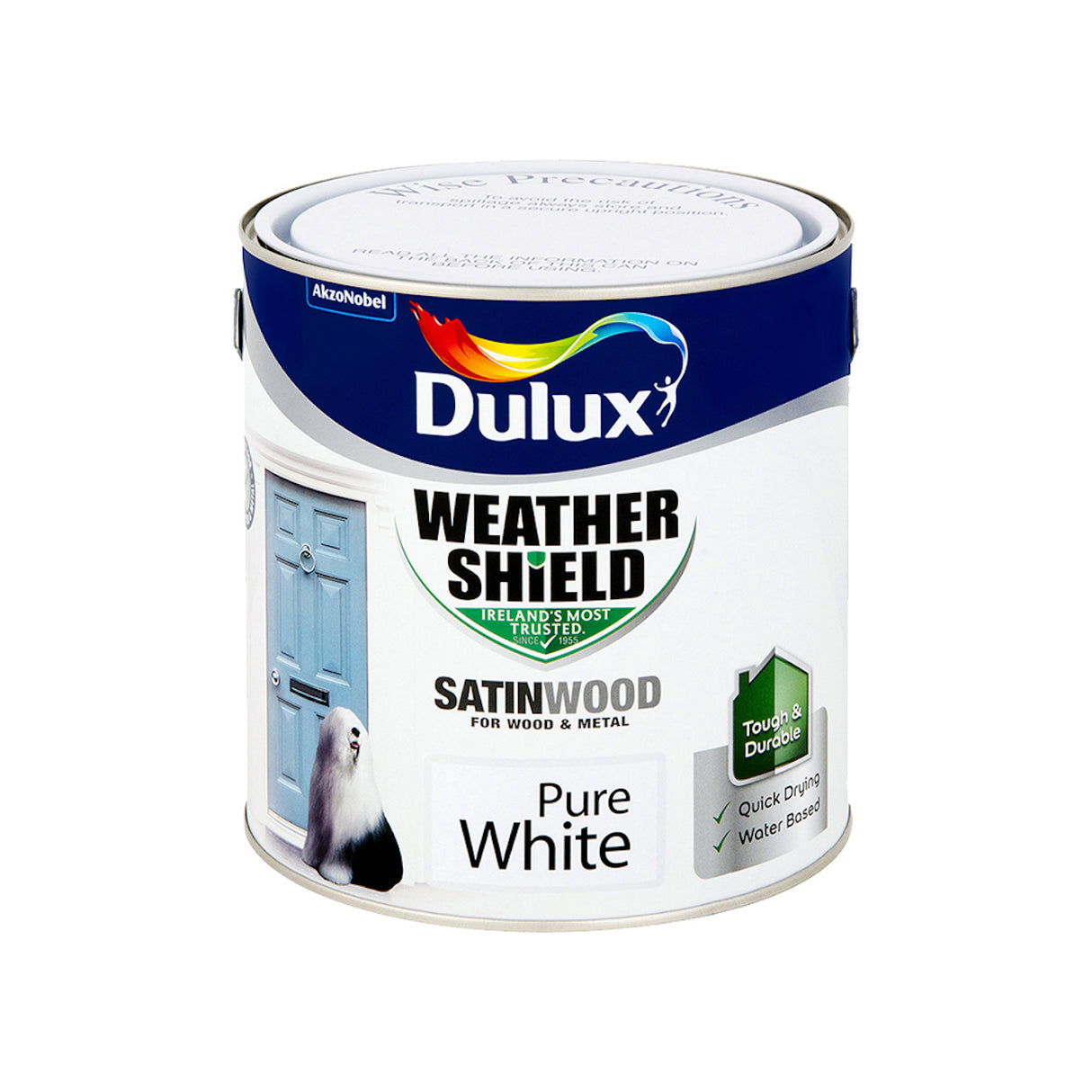 Dulux Weathershield Exterior Satinwood Pure White