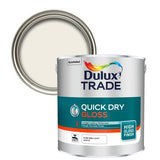 Dulux Trade Quick Dry Gloss Pure Brilliant White 2.5L | 5220092