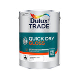 Dulux Trade Quick Dry Gloss Pure Brilliant White 5L | 5220126