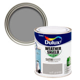 Dulux Weathershield Exterior Satinwood Soft Granite
