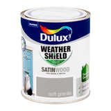 Dulux Weathershield Exterior Satinwood Soft Granite