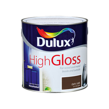 Dulux High Gloss Dark Oak 2.5L | 5083971