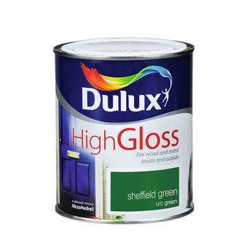 Dulux High Gloss Sheffield Green 750ml | 5083964
