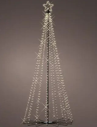 240cm Outdoor LED Tree GB Iron Cone Tree Twinkle Effect │ 501191