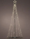 240cm Outdoor LED Tree GB Iron Cone Tree Twinkle Effect │ 501191