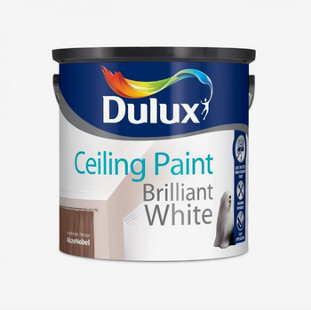 Dulux 2.5 litres Dulux White Ceiling Emulsion Paint | 5083579