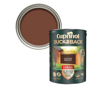 Dulux Cuprinol Ducksback Autumn Brown 5L | 5092442