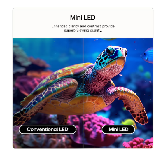 LG 43'' QNED AI Mini LED QNED72 4K Smart TV | 43QNED72B6B.AEK