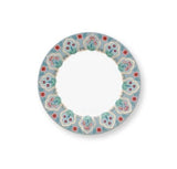 Plate Flower Festival Deco Light Blue 21cm │51.001.285