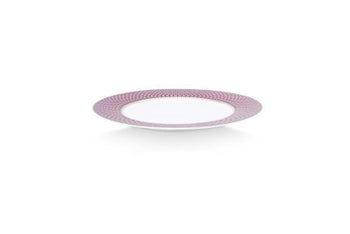 Plate Flower Festival Scallop Red-Light Blue 26.5cm │51.001.286