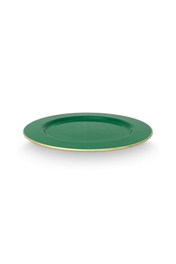 Metal Plate Dark Green 32cm | 51.001.458