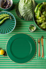 Metal Plate Dark Green 32cm | 51.001.458