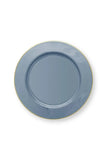 Plate Metal Light Blue 32cm | 51.001.461