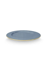 Plate Metal Light Blue 32cm | 51.001.461