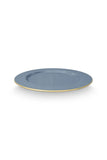 Plate Metal Light Blue 32cm | 51.001.461