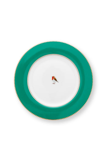 Love Birds Plate Emerald 17cm | 51.001.462