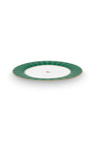 Love Birds Plate Stripes Emerald & Green 17cm | 51.001.463