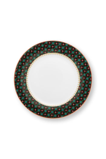 Berry Blues Plate Clover Green 23cm | 51.001.483