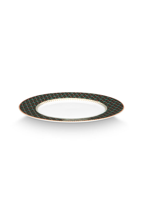 Berry Blues Plate Clover Green 23cm | 51.001.483