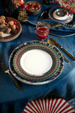 Berry Blues Plate Clover Green 26.5cm | 51.001.484