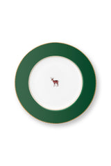 Love Birds Plate Dark Green 17cm | 51.001.487