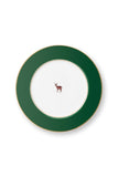Love Birds Plate Dark Green 21cm | 51.001.488