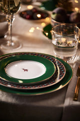 Love Birds Plate Dark Green 21cm | 51.001.488