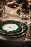 Love Birds Plate Dark Green 21cm | 51.001.488