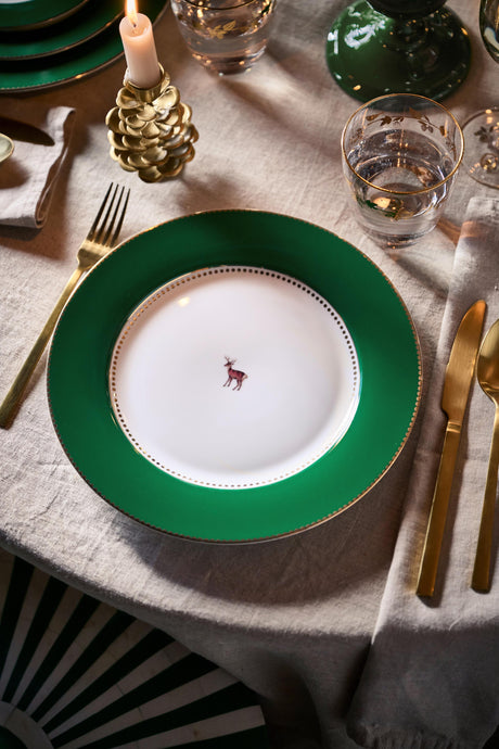 Love Birds Plate Dark Green 26.5cm | 51.001.489