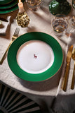 Love Birds Plate Dark Green 26.5cm | 51.001.489
