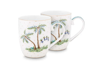 Set/2 Mugs Small Jolie Dots Gold 145ml │51.002.246