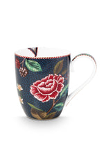 Berry Blues Xl Mug Flower Blue 450ml | 51.002.489