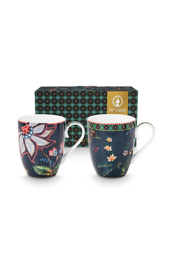 Berry Blues Set/2 Large Mugs 350ml | 51.002.491