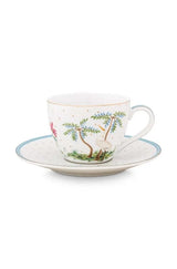 Espresso Cup & Saucer Jolie Dots Gold 120ml | 51.004.116