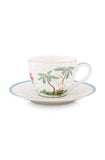 Espresso Cup & Saucer Jolie Dots Gold 120ml | 51.004.116