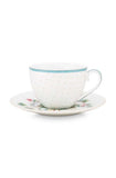 Cup & Saucer Jolie Dots Gold 280ml │51.004.117