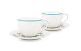 Set/2 Cups & Saucers Jolie Dots Gold 280ml │51.004.119