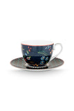 Berry Blues Set/2 Cups And Saucers 280ml | 51.004.197