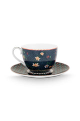 Berry Blues Set/2 Cups And Saucers 280ml | 51.004.197