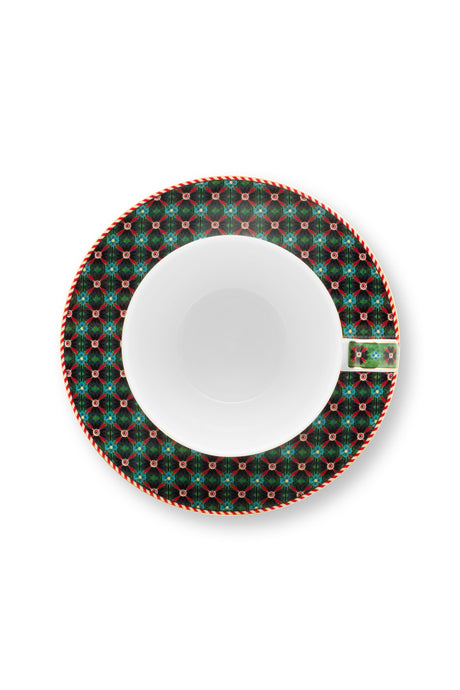 Berry Blues Set/2 Cups And Saucers 280ml | 51.004.197