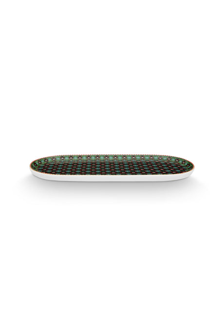 Berry Blues Plate Sugar & Creamer Clover Green | 51.018.162