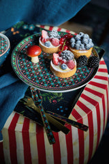 Berry Blues Mini Cake Tray Clover Green 21cm | 51.018.163