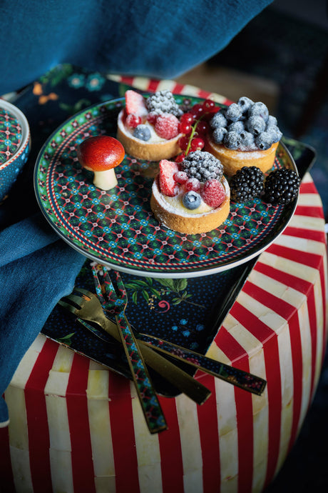 Berry Blues Mini Cake Tray Clover Green 21cm | 51.018.163