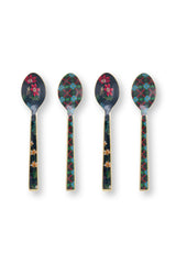 Berry Blues Set/4 Spoons Enamelled 14.5cm | 51.060.025