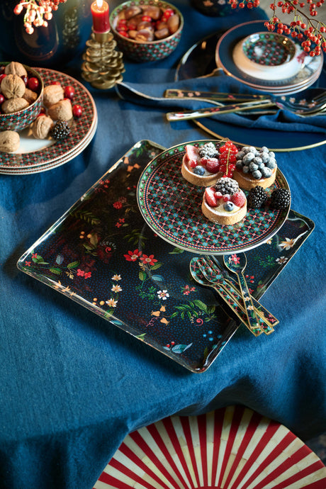 Berry Blues Set/4 Spoons Enamelled 14.5cm | 51.060.025