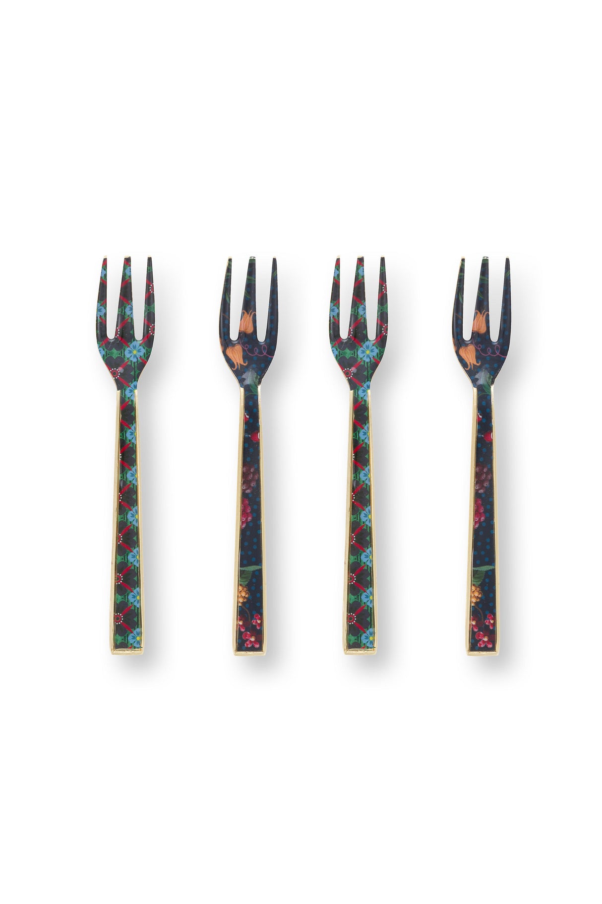 Berry Blues Set/4 Cake Forks Enamelled 14.5cm | 51.060.026